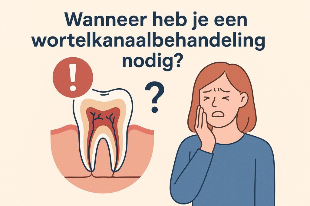 Wanneer heb je een wortelkanaalbehandeling nodig?