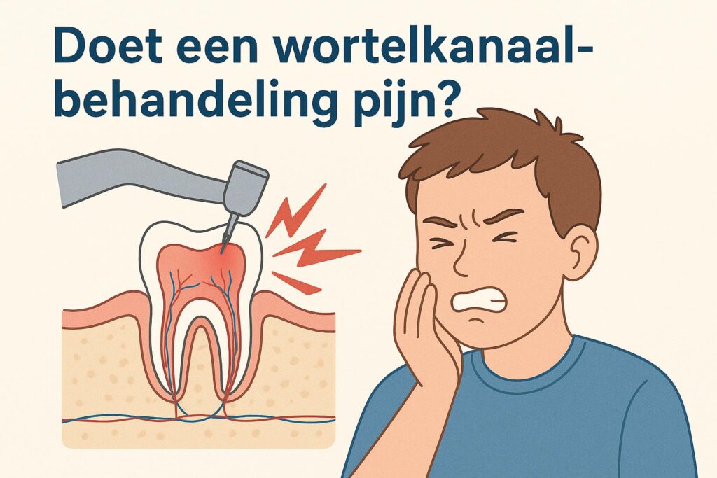 Doet een wortelkanaalbehandeling pijn?