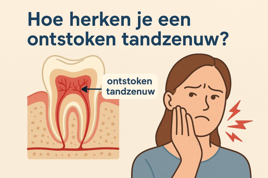 Hoe herken je een ontstoken tandzenuw?