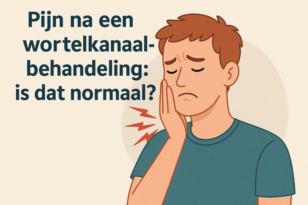 Pijn na een wortelkanaalbehandeling: is dat normaal?