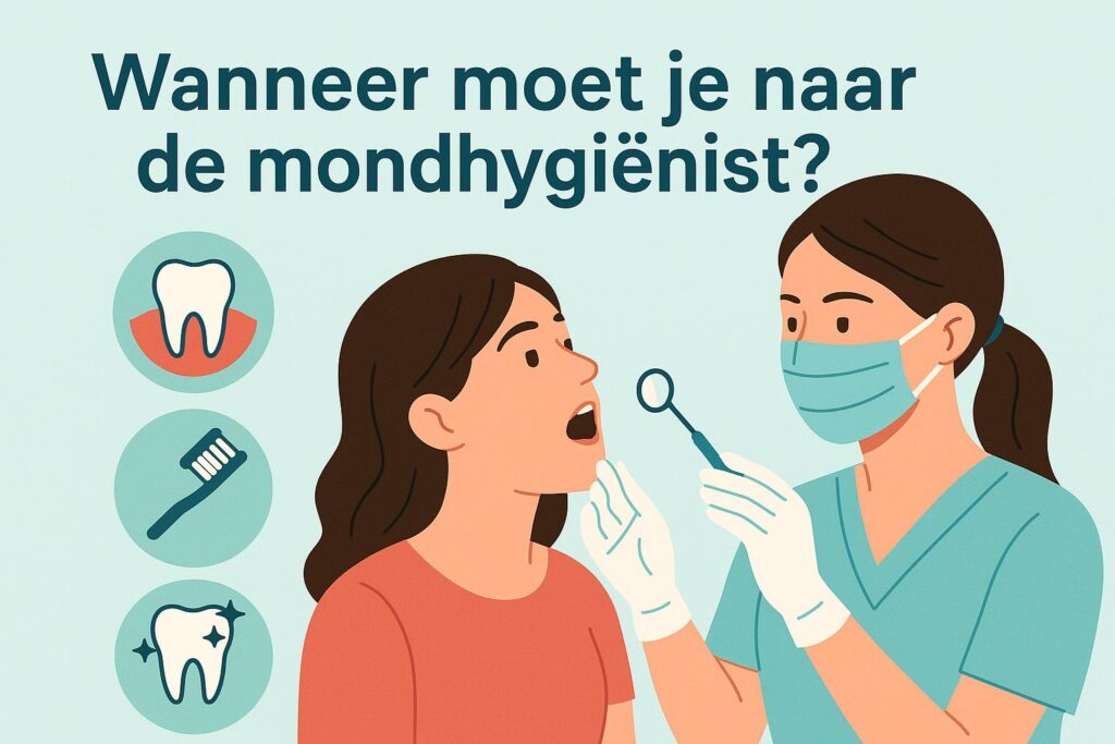 Wanneer moet je naar de mondhygiënist?